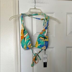 La Blanca Colorful Bikini Top